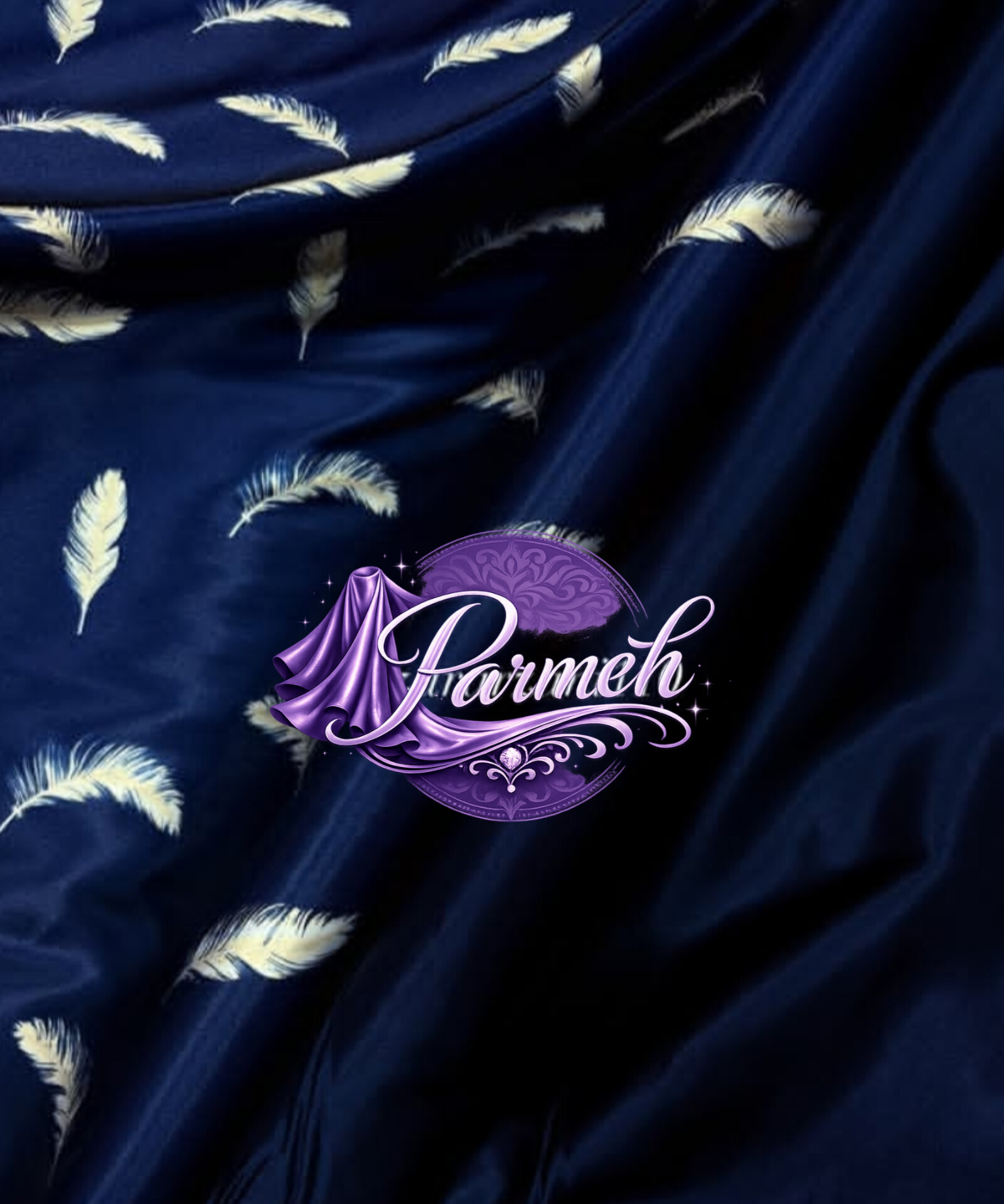 روبالشی ساده طرحدار پر